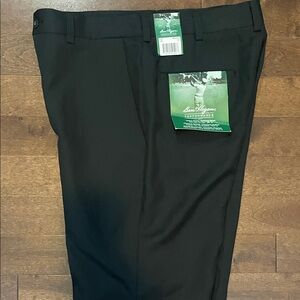 Hogan Men's Black Flat Front Shorts 30W